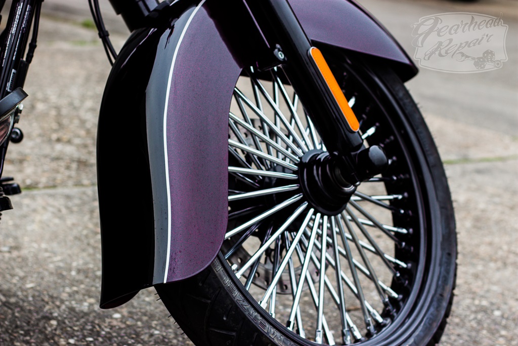 Gearhead Repair Harley Davidson Performance Bildergalerie Purple Softail Slim